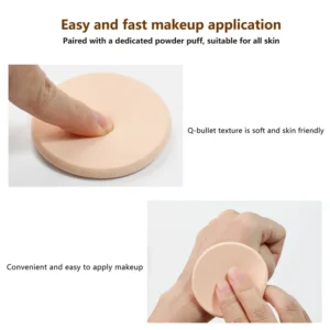 Private Label No Logo 14 Shades Pressed Powder, Oil Control Soft Focus Matte Setting Cushion Concealer Powder