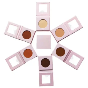 Private Label No Logo 15 Shades DIY Contour & Blush Palette, Powder Brightening 3D Sculpting Face Makeup