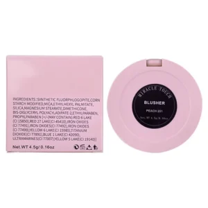 Private Label No Logo 15 Shades Matte Powder Blush, Long Lasting Fade Resistant Blusher Pressed Powder Face Makeup