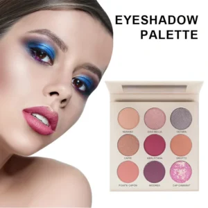 Private Label No Logo 15 Shades Purple Matte Shimmer Multi-use Eyeshadow Palette Pigmented Eye Makeup