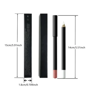 Private Label No Logo 20 Shades Multi-function Lip Liner, Waterproof Easy Pigment Long Lasting Lip Pencil Lipstick