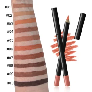 Private Label No Logo 20 Shades Multi-function Lip Liner, Waterproof Easy Pigment Long Lasting Lip Pencil Lipstick