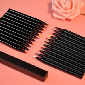 Private Label No Logo 23 Colors Ultra-fine Liquid Eyeliner, Smooth Quick Dry Waterproof High Pigment Eye Pen