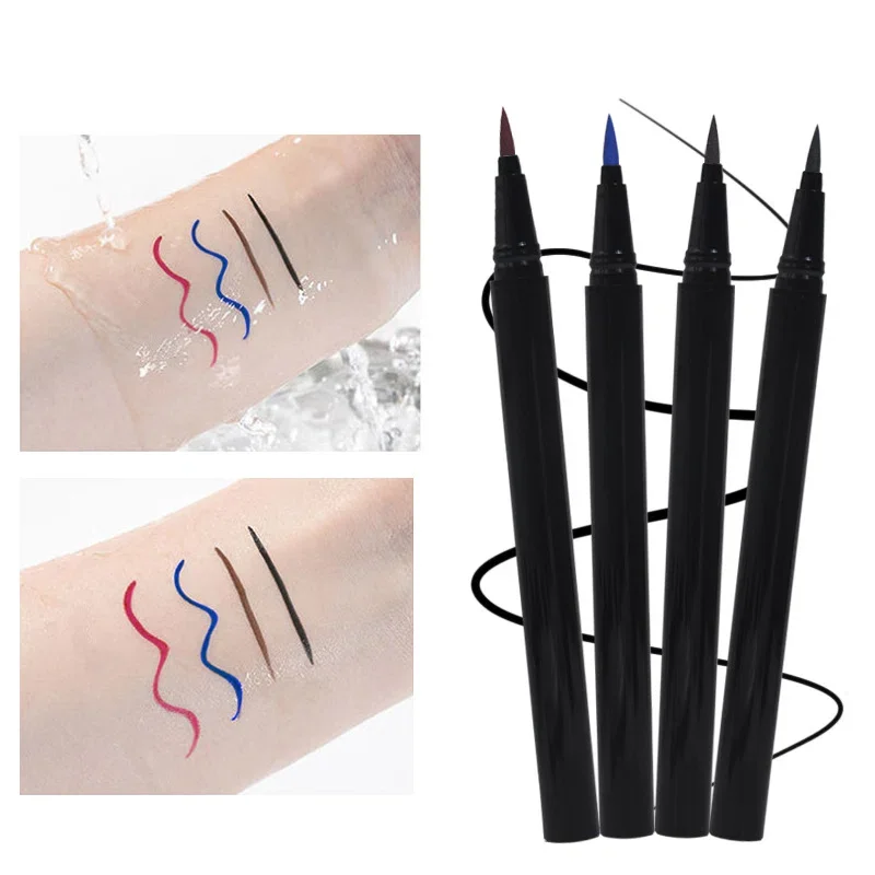 Private Label No Logo 23 Colors Ultra-fine Liquid Eyeliner, Smooth Quick Dry Waterproof High Pigment Eye Pen