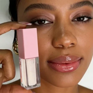Private Label No Logo 24 Shades Fruit Flavor Mirror Peptide Lip Gloss, Hydrating Moisturizing Lip Color