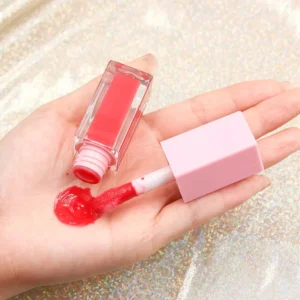 Private Label No Logo 24 Shades Fruit Flavor Mirror Peptide Lip Gloss, Hydrating Moisturizing Lip Color