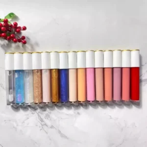 Private Label No Logo 25 Shades Temperature Changing Jelly Lip Gloss, Hydrating Moisturizing Tinted Lip Balm Lip Makeup