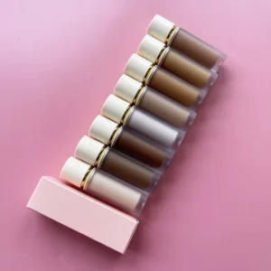 Private Label No Logo 30 Shades Self-adjusting Liquid Concealer with Brush, Soft Matte Foundation Viral Makeup