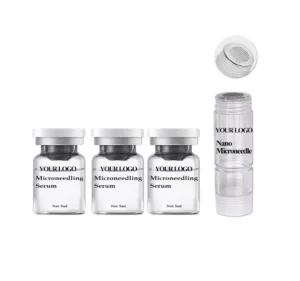Private Label No Logo 3pcs & 4pcs Ampoule Set, 6 Types Hyaluronic Acid Concentrate Hydrating Facial Serum