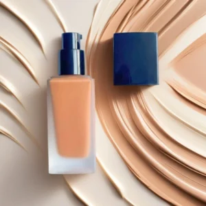 Private Label No Logo 4 In 1 Long Wear Foundation, Oil Control Non Caking Full Coverage Concealing Base Makeup for Oily Skin