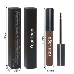 Private Label No Logo 6 Shades Liquid Eyebrow Tint, Waterproof Sweat Proof Non-smudging Brow Coloring Liquid