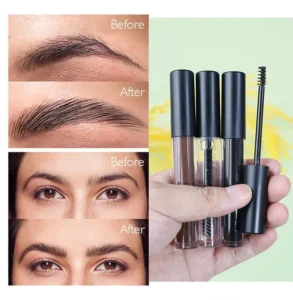 Private Label No Logo 6 Shades Liquid Eyebrow Tint, Waterproof Sweat Proof Non-smudging Long Lasting Brow Dye