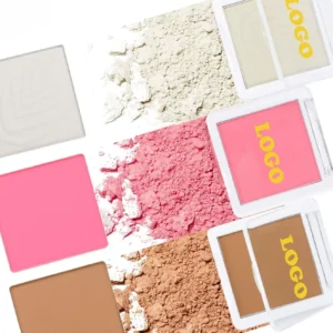Private Label No Logo Customizable Waterproof Matte Shimmer Blush Highlight Contour All-in-One Makeup Palette