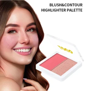 Private Label No Logo Customizable Waterproof Matte Shimmer Blush Highlight Contour All-in-One Makeup Palette