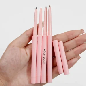 Private Label No Logo Brown Eyeliner Gel Pencil, Smooth Soft Texture Waterproof Non-smudging Eye Makeup