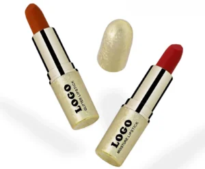 Private Label No Logo Bullet Shape Waterproof Long Wear Shimmer Glossy Hydrating Lipstick