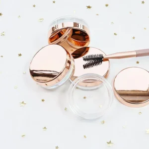 Private Label No Logo Clear Waterproof Eyebrow Wax, Quick Dry Long Lasting 3D Brow Shaping Gel