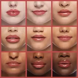 6ml Private Label No Logo Collagen Lip Oil with Silver Cap, Hydrating Moisturizing Plumping Dudu Lips Lip Serum for Daily Lip Repair & Lip Care