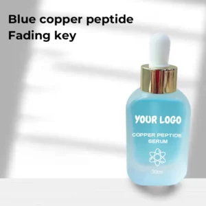 Private Label No Logo Copper Peptide Facial Serum, Hydrating Repair Pore Tightening Concentrate Essence for Daily Skin Care