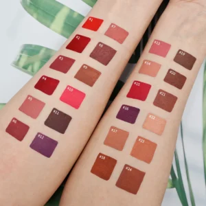 Private Label No Logo Creamy Matte Lip Liner, Waterproof Non-smudging High Pigment Long Lasting Lip Crayon