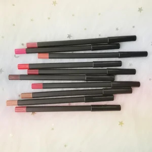 Private Label No Logo Creamy Matte Lip Liner, Waterproof Non-smudging High Pigment Long Lasting Lip Crayon