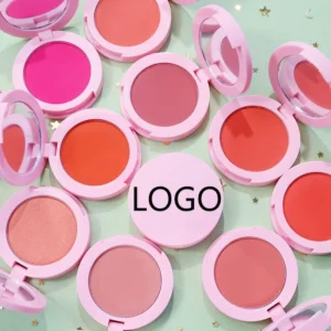 Private Label No Logo Custom Logo Single Matte Blush, White Pink Black Three Kinds of Packaging Options