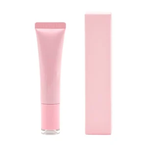 Private Label No Logo Donut Shaped Lip Gloss, Plumping Hydrating Moisturizing Lip Tint Daily Lip Makeup for Women