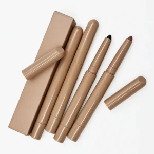 Private Label No Logo Dual-ended Peptide Lip Liner, Nude Color Smooth Easy Application Lip Pencil Lip Cosmetics