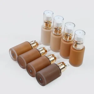 Private Label No Logo 30ml Foundation & Liquid Concealer, Oil Control Isolation Hydrating Face Lotion Cream