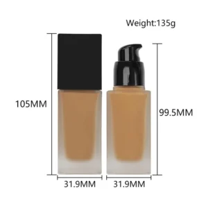 Private Label No Logo 30ml Foundation & Liquid Concealer, Oil Control Isolation Hydrating Face Lotion Cream