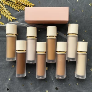 Private Label No Logo Liquid Concealer & Foundation, Blemish Acne Coverage Isolation Face Cream