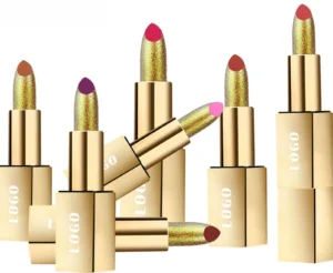 Private Label No Logo Highly Hydrating Plumping Long Wear Golden Tinted Lip Balm Lipstick