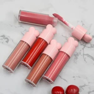 Private Label No Logo 20 Shades 6ml Liquid Blush, Natural Lightweight Waterproof Fade Resistant Blush in Heart Shaped Bottle