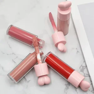 Private Label No Logo 20 Shades 6ml Liquid Blush, Natural Lightweight Waterproof Fade Resistant Blush in Heart Shaped Bottle