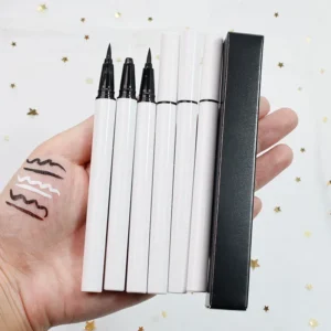 Private Label No Logo Liquid Eyeliner Pen, Soft Texture High Pigment Waterproof Non-smudging Eye Makeup