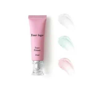 30ml Private Label No Logo 3 Shades Hydrating Glow Face Primer, Gentle Pre Makeup Isolation Base Suitable for Sensitive Skin Daily Base Makeup