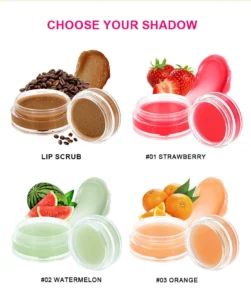 Private Label No Logo Lip Scrub Exfoliating Gel, Dead Skin Remover Softening Nourishing Lip Care Product