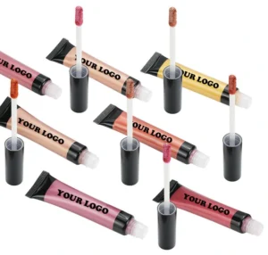 Private Label No Logo Liquid Highlighter, Matte & Shimmer Fine Glitter Texture for Dewy Skin Facial Brightening Contour Makeup