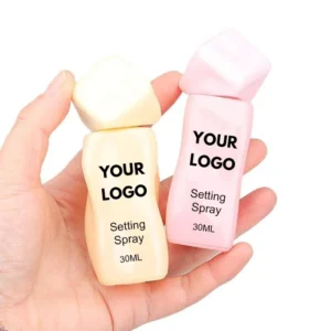 30ml Private Label No Logo Macaron Unique Shaped Matte Setting Spray, Oil Control Long Lasting Finishing Spray for Daily Makeup Fixing