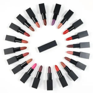 Private Label No Logo Magnetic Lipstick, Glossy & Matte Finish Waterproof Sweat Proof Non-transfer Lip Color