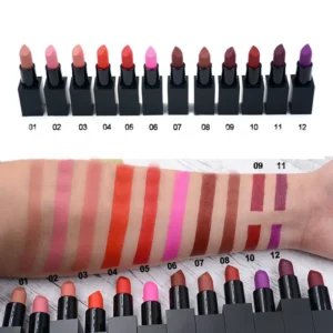 Private Label No Logo Magnetic Lipstick, Glossy & Matte Finish Waterproof Sweat Proof Non-transfer Lip Color