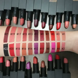 Private Label No Logo Magnetic Lipstick, Glossy & Matte Finish Waterproof Sweat Proof Non-transfer Lip Color