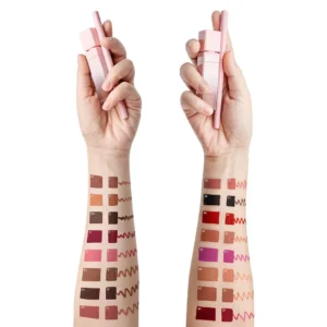 Private Label No Logo Lip Gloss & Lip Liner Kit, Matte Waterproof Non-transfer Complete Lip Makeup Set