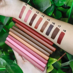 Private Label No Logo Matte Liquid Lip Liner Pen, Waterproof Long Lasting Lip Makeup Pencil