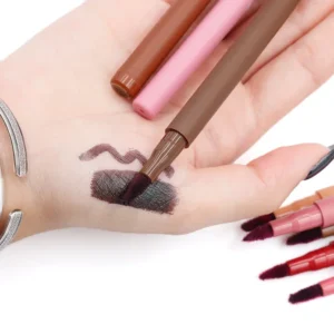 Private Label No Logo Matte Liquid Lip Liner Pen, Waterproof Long Lasting Lip Makeup Pencil