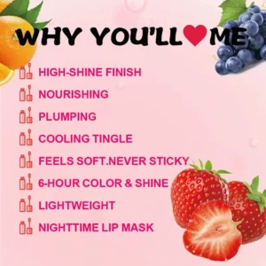 Private Label No Logo Mirror Plumping Lip Gloss Oil, Non-transfer Cup Proof Long Lasting Hydrating Dudu Lips Lip Color