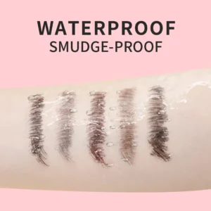 Private Label No Logo Square Waterproof Eyebrow Pencil, Brown Coffee Black Multi-color Brow Pencil