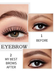 Private Label No Logo Square Waterproof Eyebrow Pencil, Brown Coffee Black Multi-color Brow Pencil