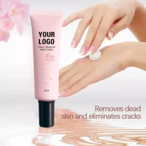 Private Label No Logo 30ml Multi-flavor Hand Cream, Cherry Blossom Chamomile Peach Hydrating Anti-dry Moisturizing Hand Lotion