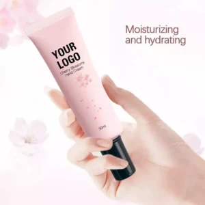 Private Label No Logo 30ml Multi-flavor Hand Cream, Cherry Blossom Chamomile Peach Hydrating Anti-dry Moisturizing Hand Lotion